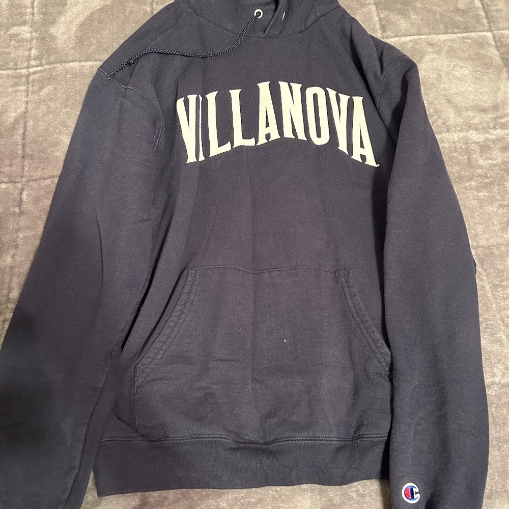champion navy villanova hoodie